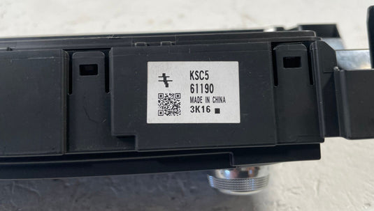 2022-2025 MAZDA CX-5 DASH HVAC A/C HEATER CONTROL SWITCH PANEL KSC561190