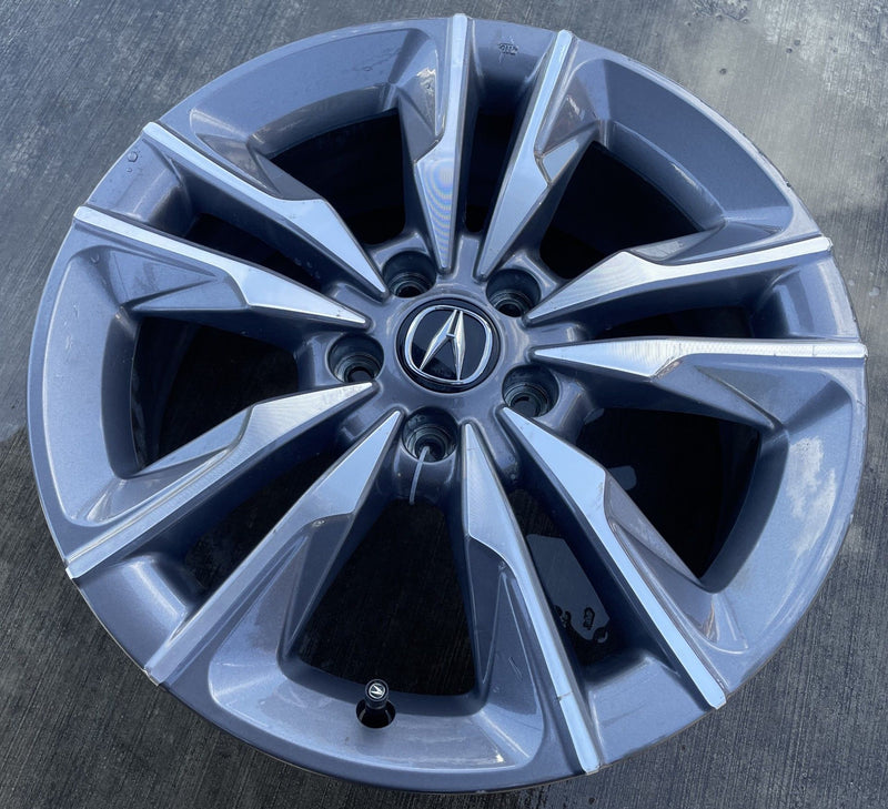 Load image into Gallery viewer, ACURA ADX 18X7 5 DOUBLE SPOKE GRAY METALLIC ALLOY WHEEL RIM 2025-2026 # 114037

