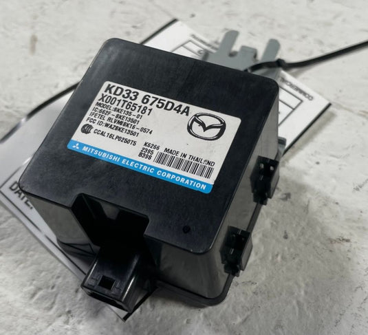 2013 - 2025 MAZDA CX-5 KEYLESS ENTRY RECEIVER CONTROL MODULE KD33675D4A