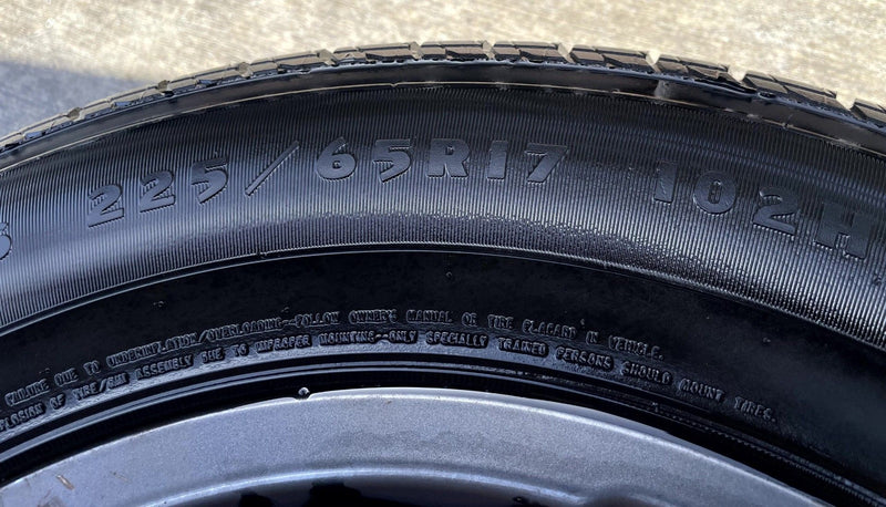 Load image into Gallery viewer, FORD BRONCO SPORT 17x7J ET37.5 5 SPOKE ALLOY WHEEL RIM W/TIRE 2021-2025 # 111621
