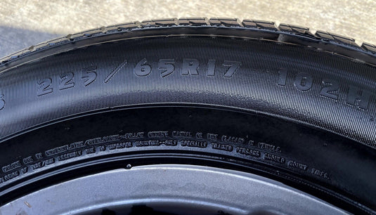 FORD BRONCO SPORT 17x7J ET37.5 5 SPOKE ALLOY WHEEL RIM W/TIRE 2021-2025