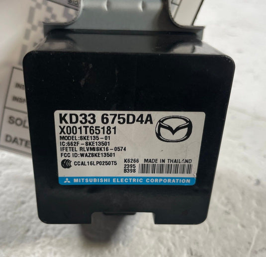 2013 - 2025 MAZDA CX-5 KEYLESS ENTRY RECEIVER CONTROL MODULE KD33675D4A