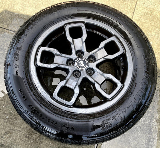 FORD BRONCO SPORT 17x7J ET37.5 5 SPOKE ALLOY WHEEL RIM W/TIRE 2021-2025 