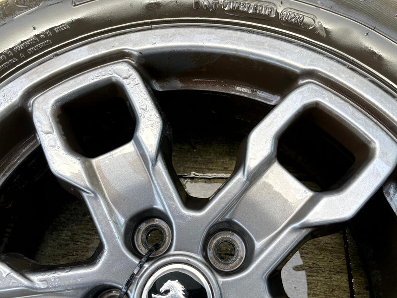 Load image into Gallery viewer, FORD BRONCO SPORT 17x7J ET37.5 5 SPOKE ALLOY WHEEL RIM W/TIRE 2021-2025 # 111619
