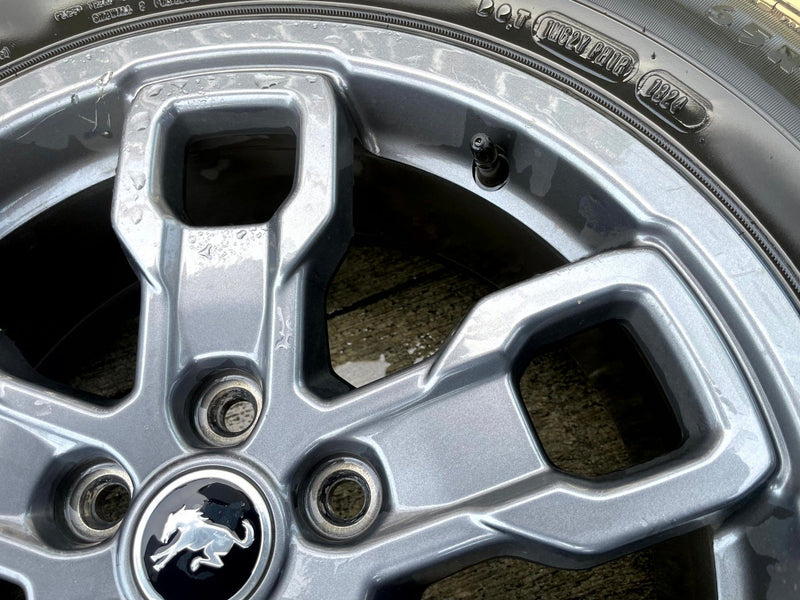 Load image into Gallery viewer, FORD BRONCO SPORT 17x7J ET37.5 5 SPOKE ALLOY WHEEL RIM W/TIRE 2021-2025 # 111622
