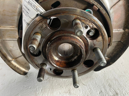2019 - 2026 GENESIS G70 REAR LEFT DRIVER SIDE SPINDLE KNUCKLE & HUB