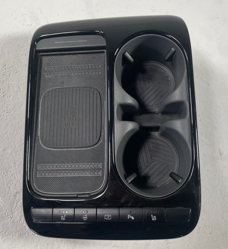 Load image into Gallery viewer, 25-26 HYUNDAI IONIQ 5 FRONT CENTER CONSOLE CUP HOLDER TRIM PANEL BLACK # 112599

