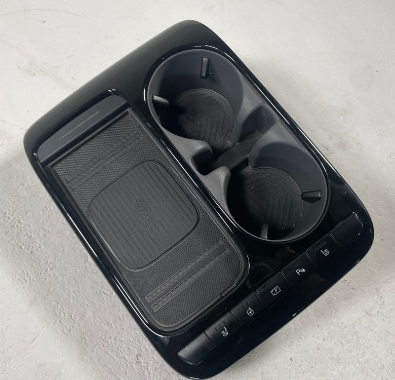 Load image into Gallery viewer, 25-26 HYUNDAI IONIQ 5 FRONT CENTER CONSOLE CUP HOLDER TRIM PANEL BLACK # 112599
