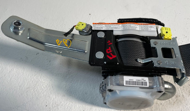 Load image into Gallery viewer, 2016-2022 ACURA ILX FRONT RIGHT PASSENGER SIDE SEAT BELT RETRACTOR BLACK #106979
