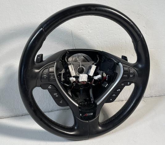 2019-2022 ACURA ILX FRONT STEERING COLUMN WHEEL LEATHER W/ SWITCH BUTTON