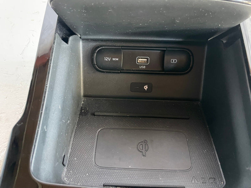 Load image into Gallery viewer, 2020-22 KIA TELLURIDE FRONT CENTER CONSOLE CUP HOLDER W/ SWITCHES # 107164
