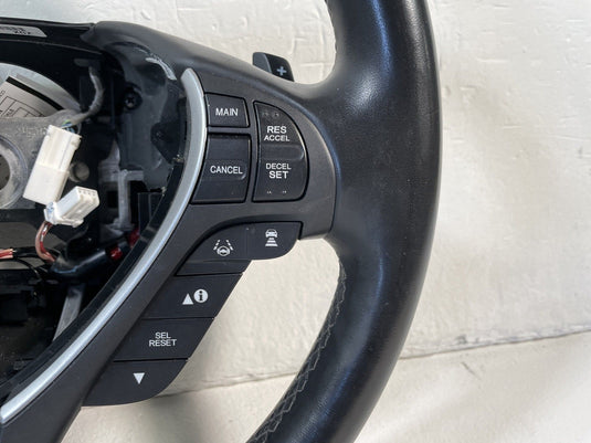 2019-2022 ACURA ILX FRONT STEERING COLUMN WHEEL LEATHER W/ SWITCH BUTTON