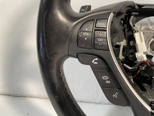 2019-2022 ACURA ILX FRONT STEERING COLUMN WHEEL LEATHER W/ SWITCH BUTTON