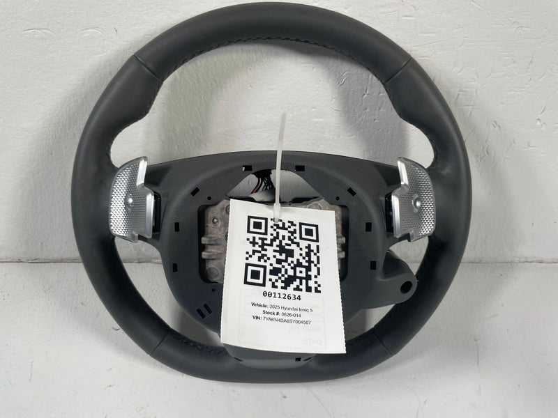 Load image into Gallery viewer, 2025-2026 HYUNDAI IONIQ 5 LEFT DRIVER SIDE STEERING WHEEL W/ SWITCHES # 112634
