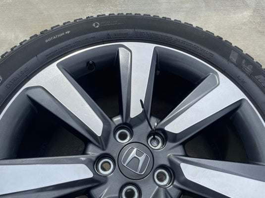 23-25 HONDA PILOT 20X8J ALLOY 7 SPOKE WHEEL W/ TIRE 255/5GR20 (ONLY 1)