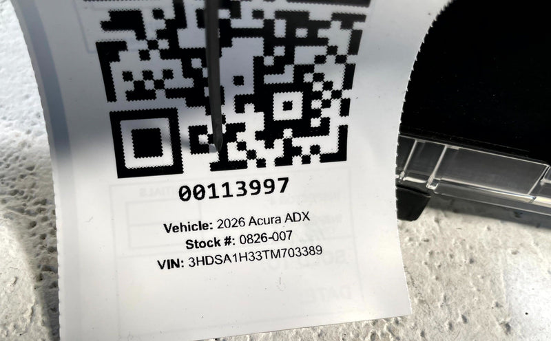Load image into Gallery viewer, 2025-2026 ACURA ADX DASH SPEEDOMETER INSTRUMENT GAUGE CLUSTER 1K MILES # 113997
