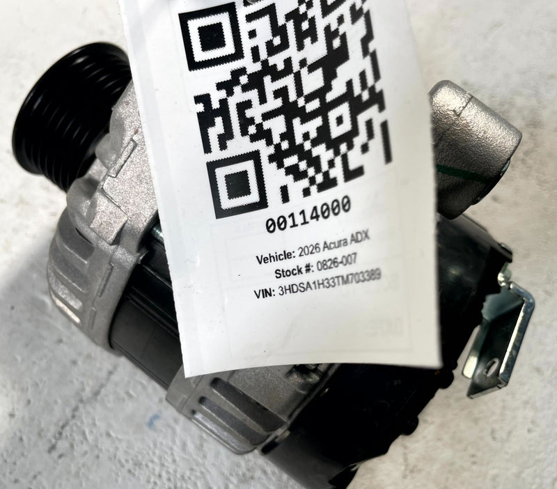 Load image into Gallery viewer, 2025-2026 ACURA ADX ENGINE MOTOR ALTERNATOR GENERATOR 311006VJA01 1.5L # 114000
