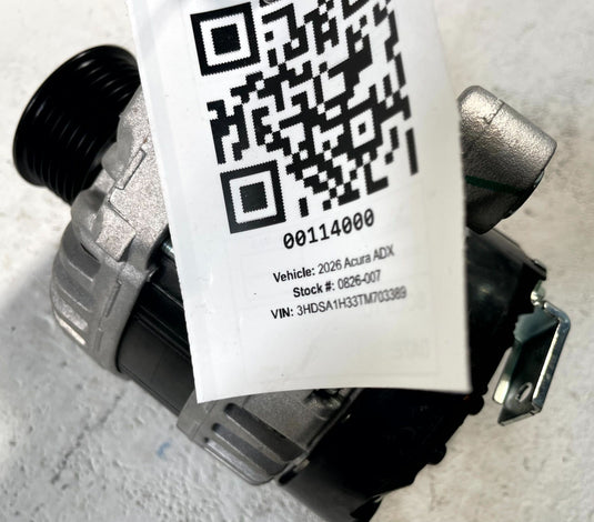 2025-2026 ACURA ADX ENGINE MOTOR ALTERNATOR GENERATOR 311006VJA01 1.5L
