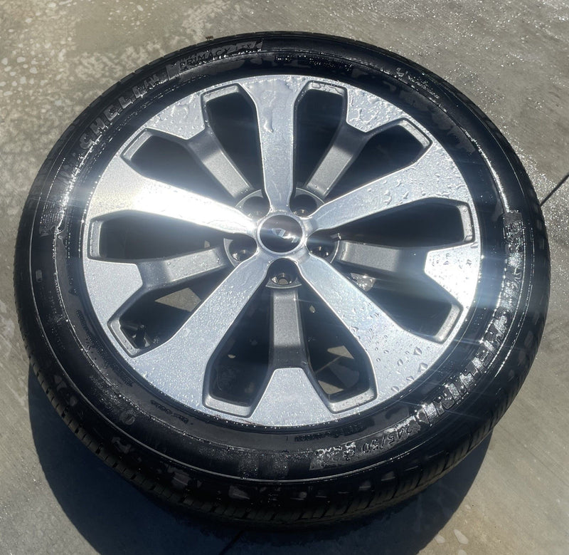 Load image into Gallery viewer, KIA TELLURIDE EX 20x7-1/2 10 SPOKE ALLOY WHEEL W/TIRE (ONLY#1) 2020-2022 #107204
