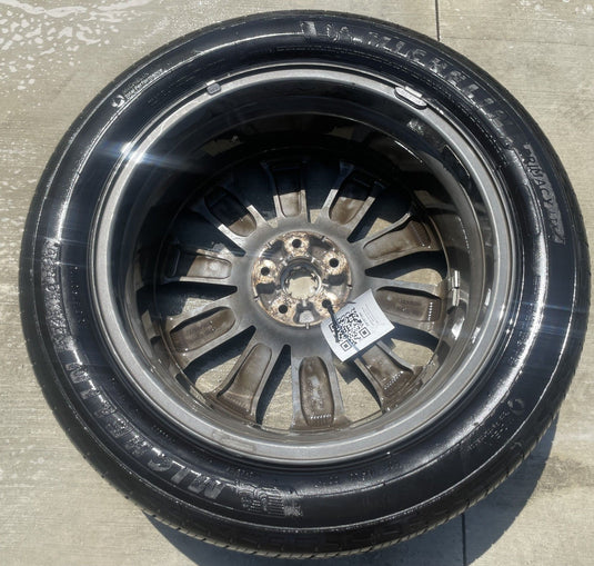 KIA TELLURIDE EX 20x7-1/2 10 SPOKE ALLOY WHEEL W/TIRE (ONLY#1) 2020-2022 #107204