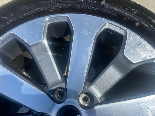 KIA TELLURIDE EX 20x7-1/2 10 SPOKE ALLOY WHEEL W/TIRE (ONLY#1) 2020-2022 #107203