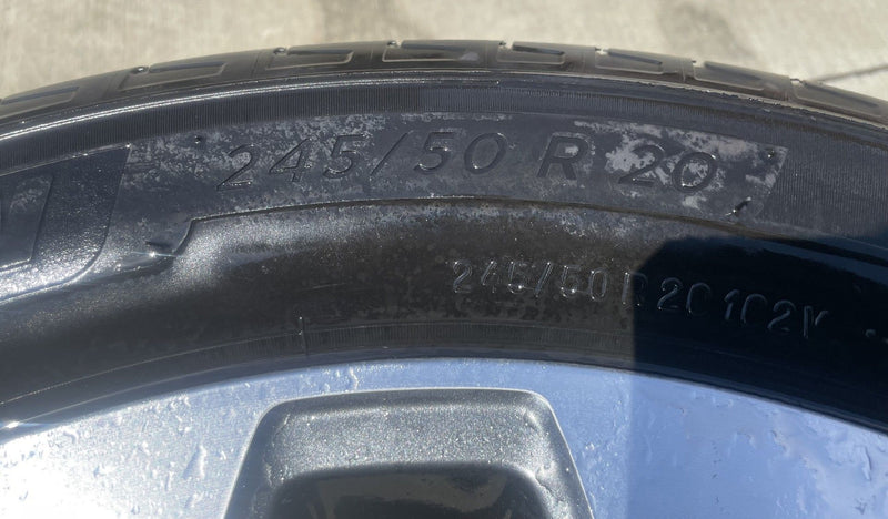 Load image into Gallery viewer, KIA TELLURIDE EX 20x7-1/2 10 SPOKE ALLOY WHEEL W/TIRE (ONLY#1) 2020-2022 #107203
