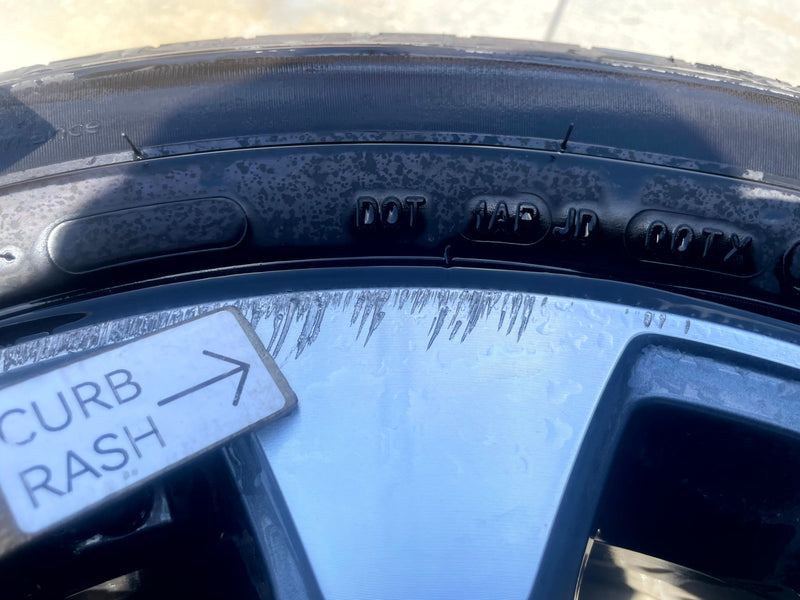 Load image into Gallery viewer, KIA TELLURIDE EX 20x7-1/2 10 SPOKE ALLOY WHEEL W/TIRE (ONLY#1) 2020-2022 #107202
