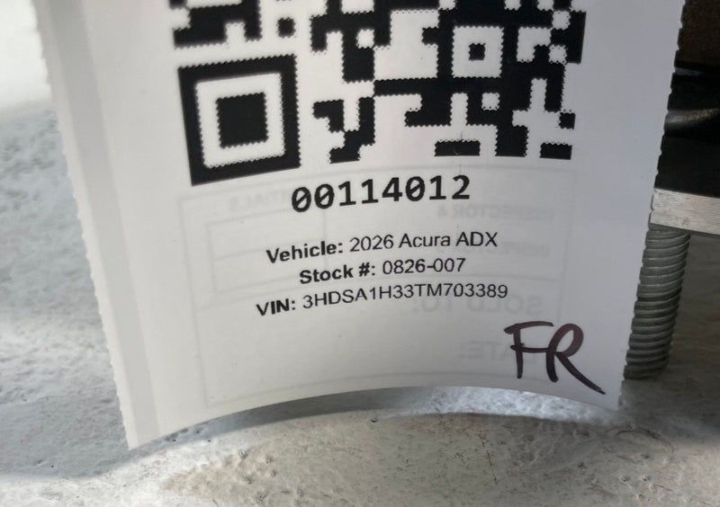 Load image into Gallery viewer, 2025 - 2026 ACURA ADX FRONT RIGHT PASSENGER SIDE SPINDLE KNUCKLE HUB # 114012
