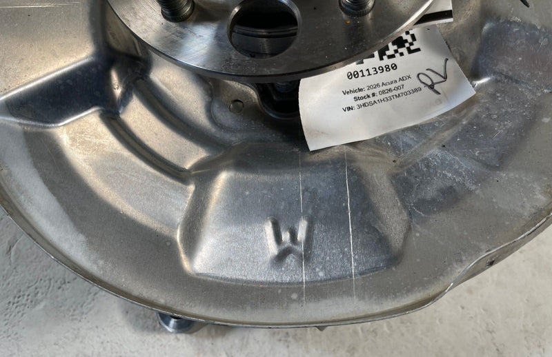 Load image into Gallery viewer, 2025-2026 ACURA ADX REAR LEFT DRIVER SIDE SPINDLE KNUCKLE HUB ASSEMBLY # 113980

