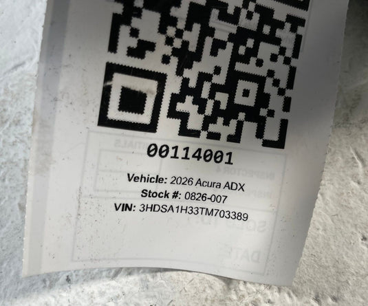 2025-2026 ACURA ADX HVAC A/C AIR CONDITIONING COMPRESSOR 38810-6NA-A02