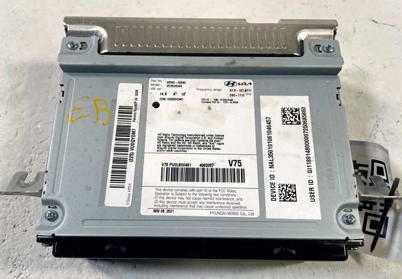 Load image into Gallery viewer, 2022 - 2024 HYUNDAI IONIQ 5 DASH AUDIO RADIO RECEIVER MODULE HEAD UNIT # 114045
