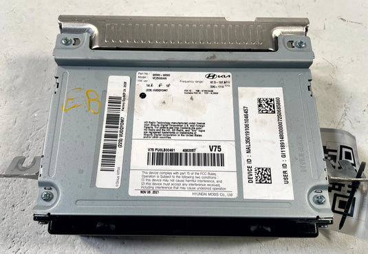 2022 - 2024 HYUNDAI IONIQ 5 DASH AUDIO RADIO RECEIVER MODULE HEAD UNIT
