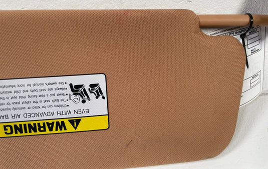 2019 - 2025 GENESIS G70 FRONT LEFT DRIVER SIDE SUNVISOR SUN VISOR