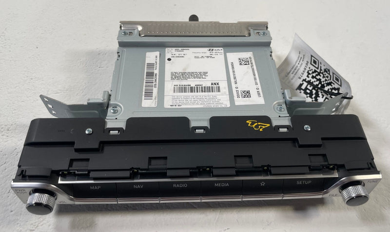 Load image into Gallery viewer, 2021 - 2023 GENESIS G70 DASHBOARD AUDIO RADIO RECEIVER MODULE HEAD UNIT # 109978

