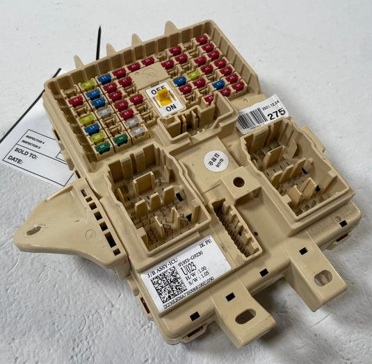 2022 GENESIS G70 DASH CABIN FUSE RELAY JUNCTION BLOCK BOX 91953-G9230