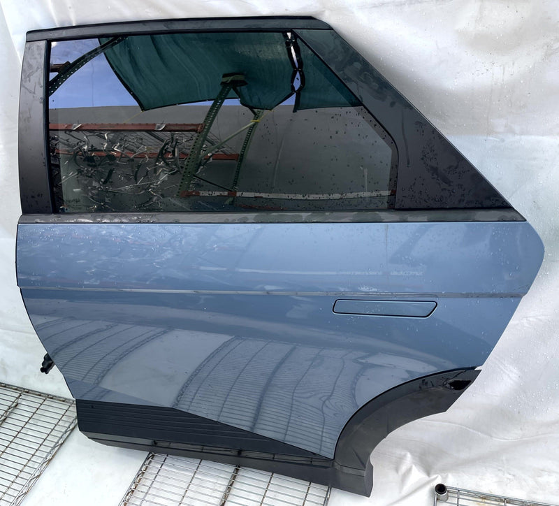 Load image into Gallery viewer, HYUNDAI IONIQ 5 REAR LEFT SIDE DOOR SHELL ASSEMBLY BLUE (U3P) 2022-2024 # 114102
