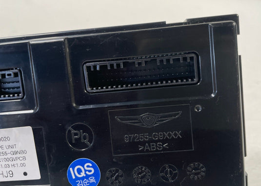 2019 - 2023 GENESIS G70 HVAC AC HEATER COMPUTER CONTROL MODULE UNIT