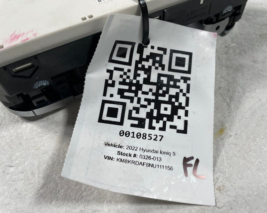 2022-2024 HYUNDAI IONIQ 5 FRONT LEFT DRIVER DOOR MASTER WINDOW SWITCH