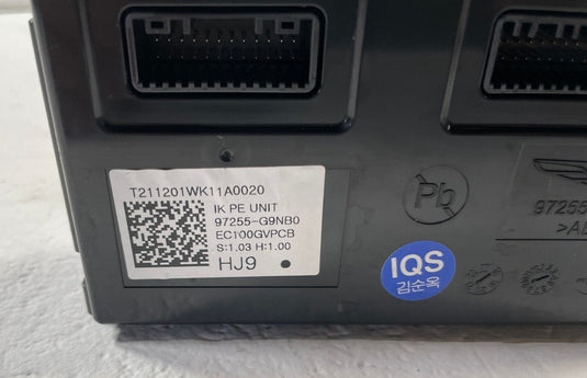 2019 - 2023 GENESIS G70 HVAC AC HEATER COMPUTER CONTROL MODULE UNIT