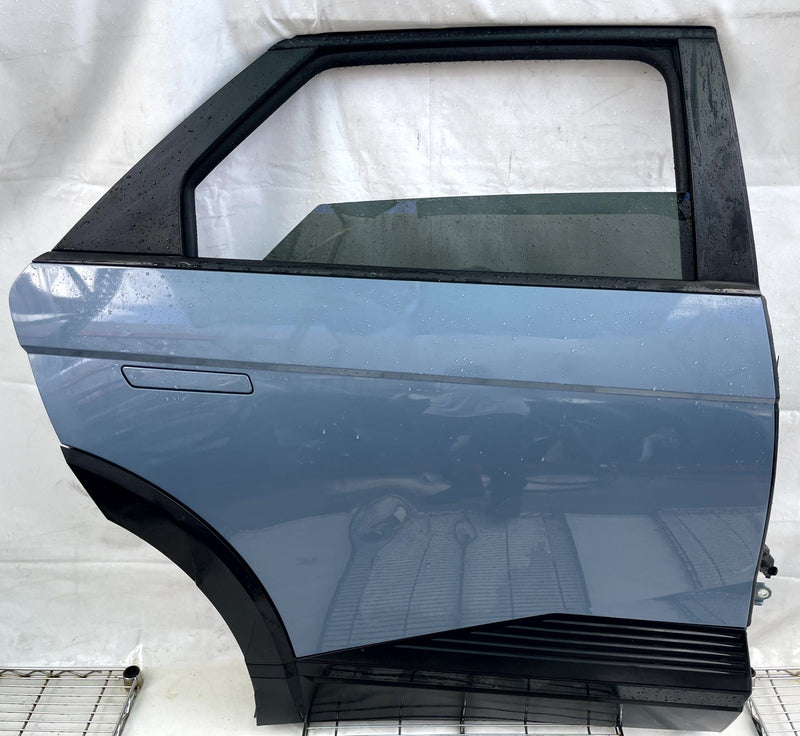 Load image into Gallery viewer, HYUNDAI IONIQ 5 REAR RIGHT SIDE DOOR SHELL ASSEMBLY BLUE (U3P) 2022-2024 #114100
