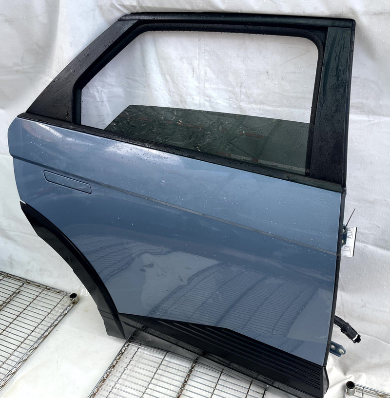 Load image into Gallery viewer, HYUNDAI IONIQ 5 REAR RIGHT SIDE DOOR SHELL ASSEMBLY BLUE (U3P) 2022-2024 #114100
