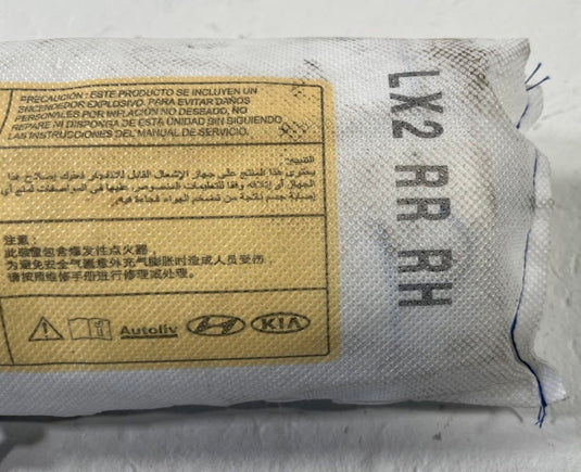 2021 - 2024 KIA K5 REAR RIGHT PASSSENGER SIDE SEAT AIRBAG AIR BAG