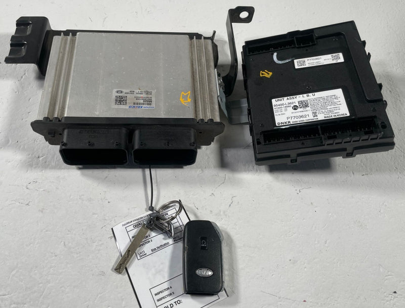 Load image into Gallery viewer, 2021 - 2024 KIA K5 ENGINE &amp; BODY CONTROL MODULE ECM BCM W/ KEY FOB 1.6L # 111740
