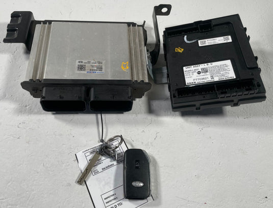2021 - 2024 KIA K5 ENGINE & BODY CONTROL MODULE ECM BCM W/ KEY FOB 1.6L