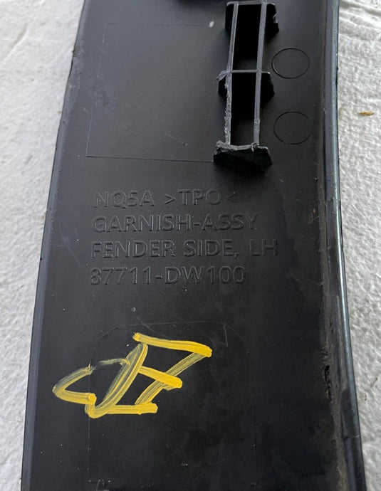 2023-2025 KIA SPORTAGE FRONT LEFT SIDE FENDER WHEEL ARCH FLARE MOLDING