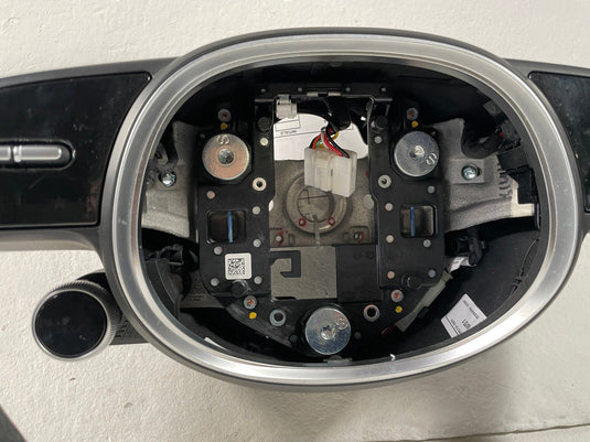 2022-2024 HYUNDAI IONIQ 5 STEERING COLUMN WHEEL LEATHER W/ SWITCH BLACK