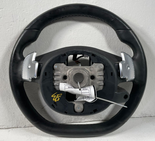 2022-2024 HYUNDAI IONIQ 5 STEERING COLUMN WHEEL LEATHER W/ SWITCH BLACK