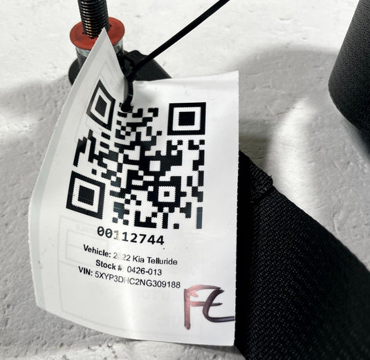 2020-2025 KIA TELLURIDE FRONT LEFT DRIVER SIDE SEAT BELT RETRACTOR 3.8L