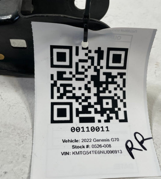 2019 - 2026 GENESIS G70 REAR RIGHT PASSENGER SIDE TRAILING CONTROL ARM