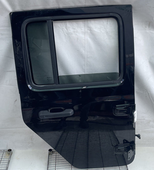 JEEP GLADIATOR REAR RIGHT SIDE DOOR SHELL ASSEMBLY BLACK (PX8) 2020-2025